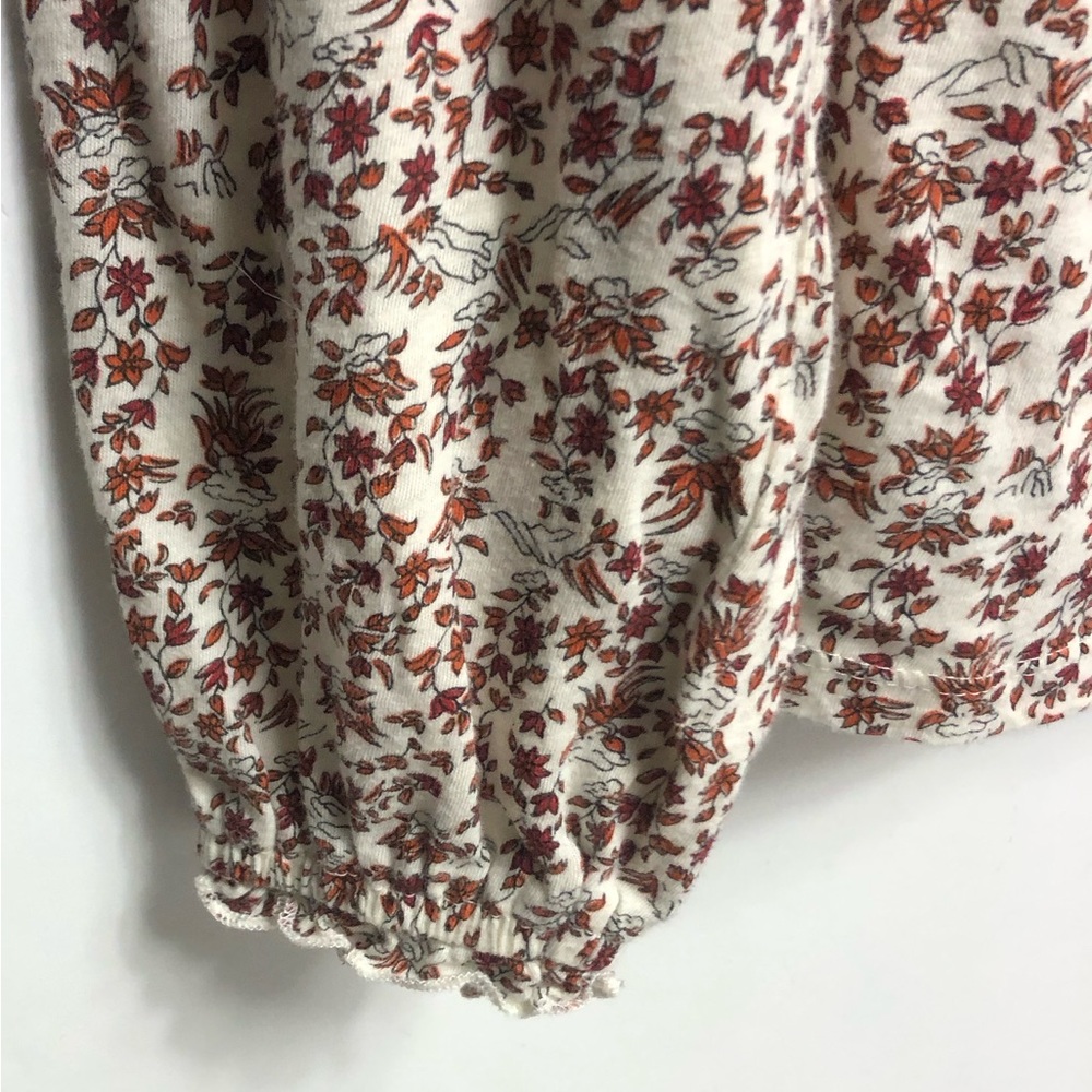 Lucky Brand long sleeve top with smocking - Picture 10 of 16